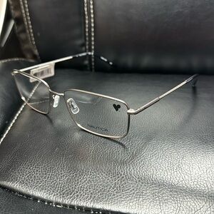 NAUTICA N7324 matte gunmetal 030 Eyeglasses New with tags persciption able